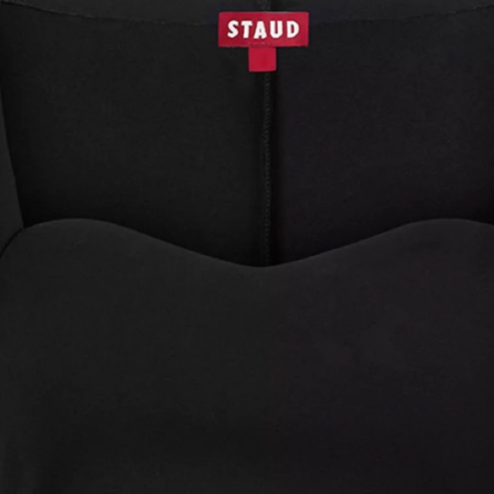 STAUD Long Sleeve Black Corde Top, NEW - Picture 12 of 12